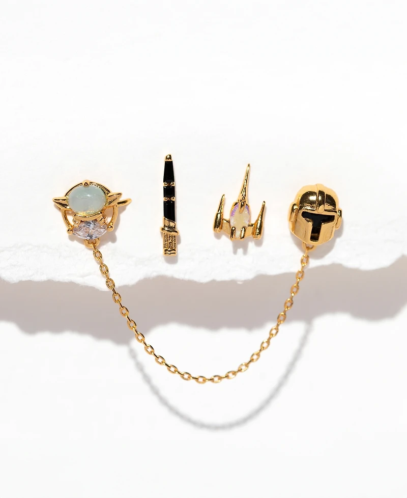 Girls Crew Crystal Star Wars This Is The Way Earring Set