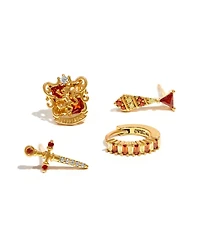 Girls Crew Harry Potter Gryffindor House Crystal Earring Set