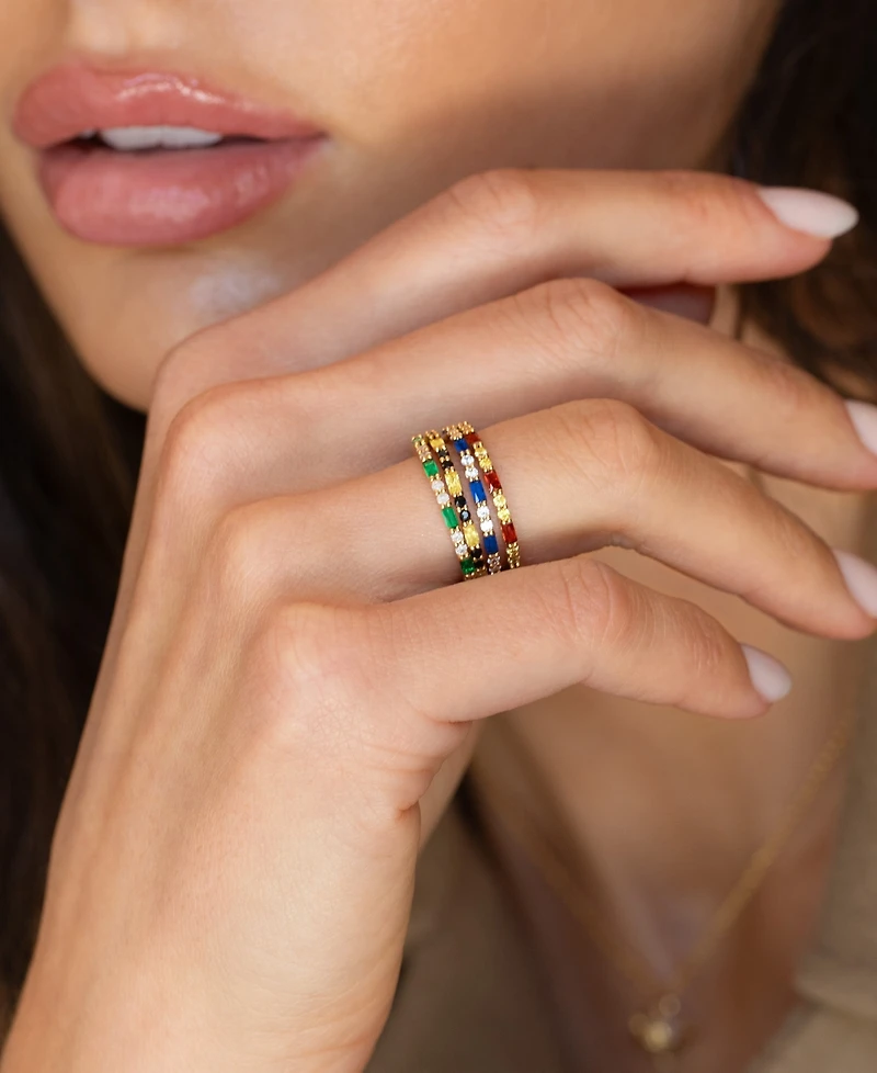 Girls Crew Harry Potter Slytherin House Crystal Ring