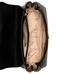 Guess Evie Top Handle Flap Small Crossbody Bag