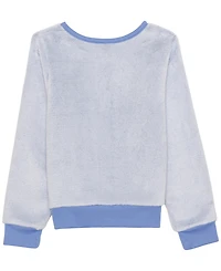 Disney Girls 2T-6X Stitch Print Long-Sleeve Sweater