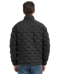 Hawke & Co. Men's Stand Collar Lightweight Warm Cube Jacket