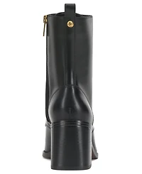 Vince Camuto Women's Safina Lace-Up Block-Heel Booties