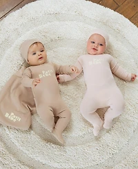 NoggiWear Baby Terry Words Footie