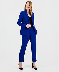 Kasper Women's Stretch Crepe Peak-Lapel Jacket