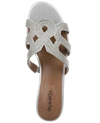 Style & Co Women's Sparkky Round Toe Sandals, Macy's Exclusive