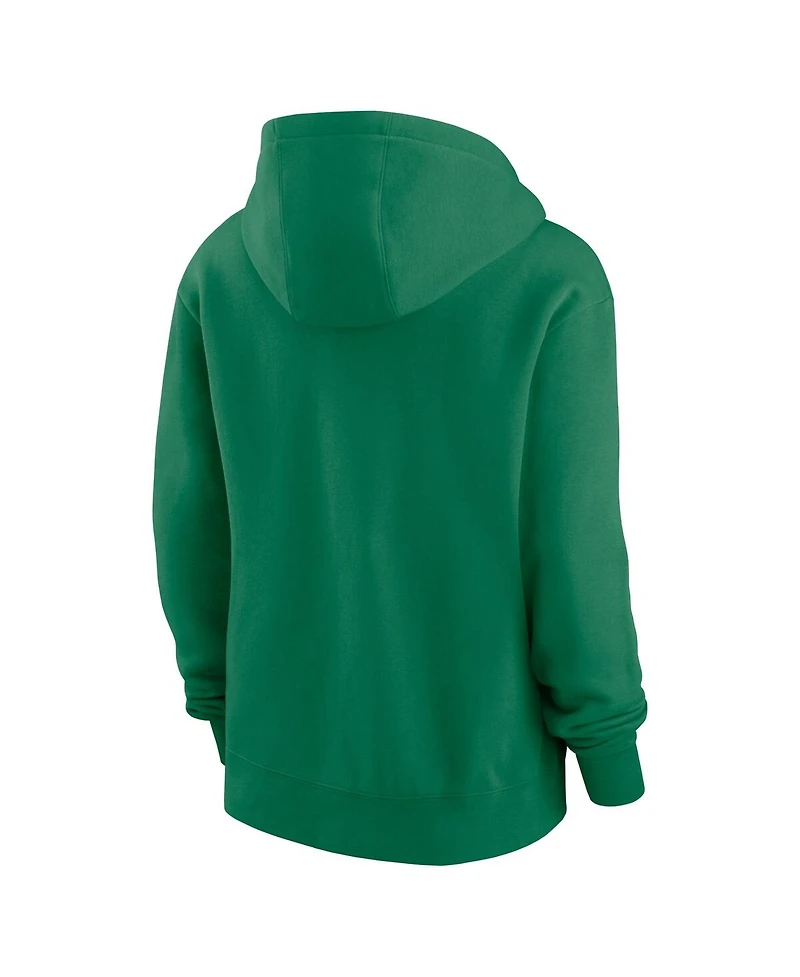 Nike Women's Green New York Jets Club Fleece Pullover Hoodie
