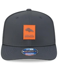 New Era Men's Charcoal Denver Broncos 2025 Sideline Cold Weather 9SEVENTY Adjustable Hat