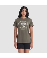 Nike Women's Olive Jacksonville Jaguars 2025 Salute to Service Sideline T-Shirt