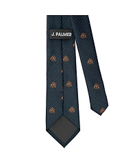 J. Palmer Men's Chicago Bears Game Day Polka Dot Tie