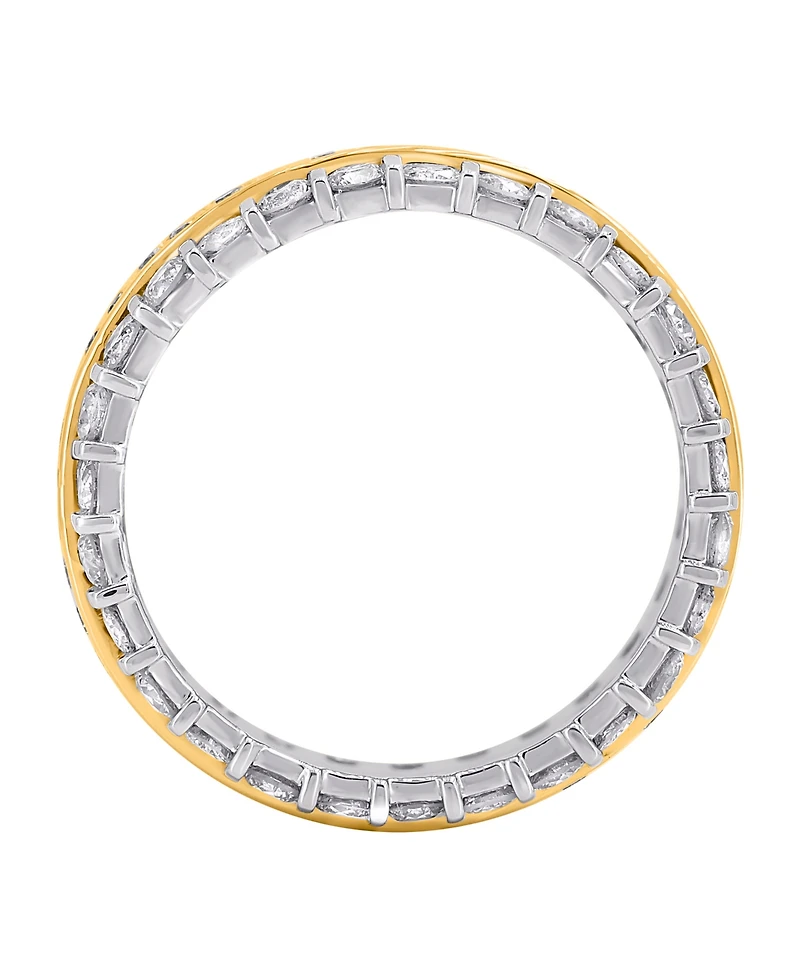 Macy's Round Diamond Ring (2.50 ct. t.w.) in 14K Yellow and White Gold