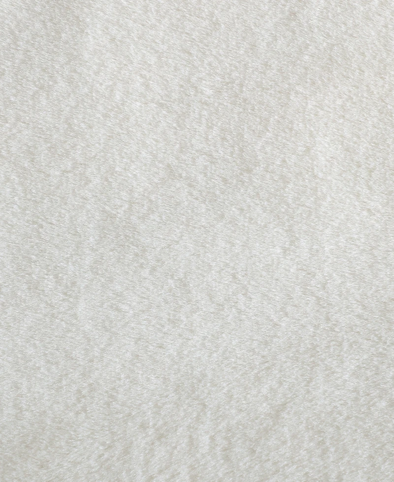 Vera Wang Signature Solid Faux Fur 3-Pc. Comforter Set