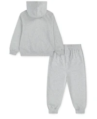 Jordan Boys 4-7 2-Piece Graphic Print Hoodie and Jogger Pants Set
