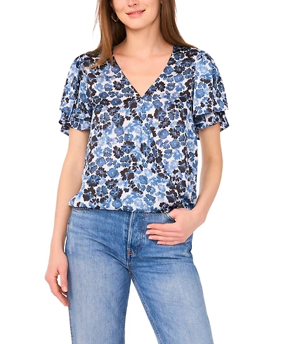 Vince Camuto Women's Short Sleeve Top