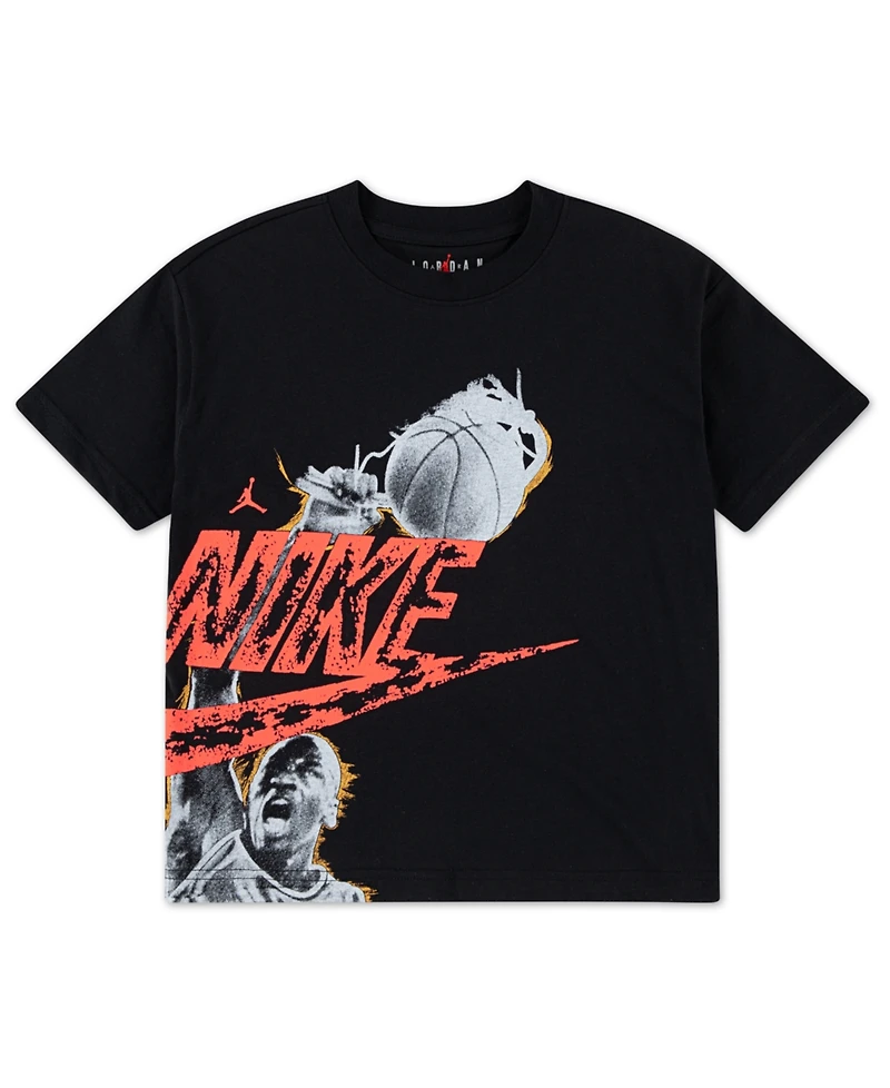 Jordan Boys 8-18 Graphic Detail Short Sleeve T-Shirt