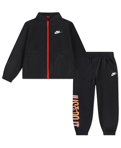 Nike Boys 4-7 2-Piece Sportswear Tech Fleece Full-Zip Jacket and Pants Set