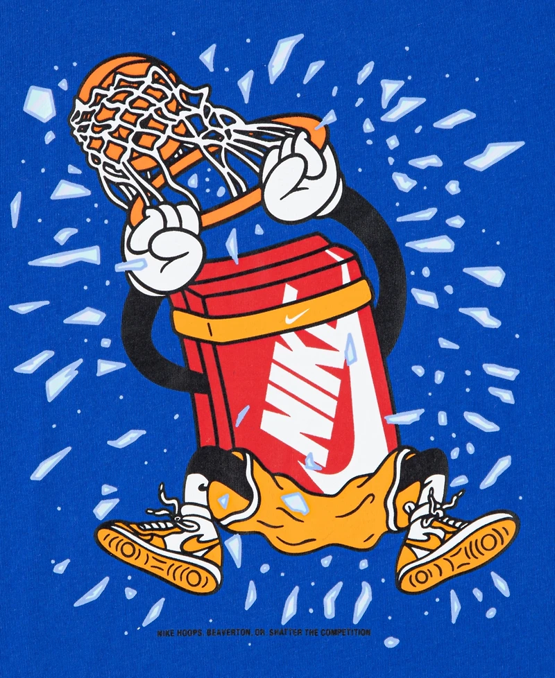 Nike Boys 2T-7 Boxy Dunk Crewneck T-Shirt
