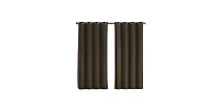 GoodGram 2 Pack: Hotel Thermal Grommet 100% Blackout Curtains - 52 in. W x L