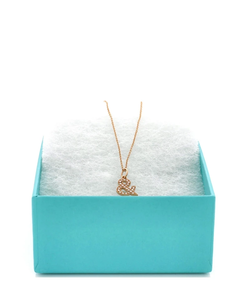 Pre-Owned Tiffany & Co. Ampersand Pendant Necklace