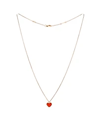 Pre-Owned Van Cleef & Arpels Sweet Alhambra Heart Pendant Necklace