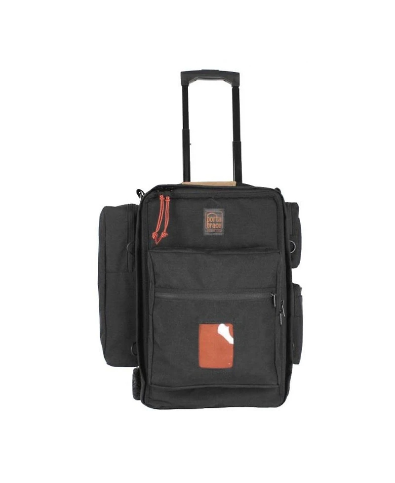Porta Brace Rigid-Frame Lightweight Video Camera Backpack with Off-Road Wheels for Canon Eos C200 Camera & Accessories