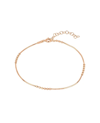 Spero London Six Beads Sterling Silver Bracelet