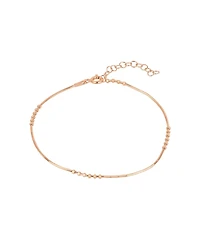 Spero London Six Beads Sterling Silver Bracelet