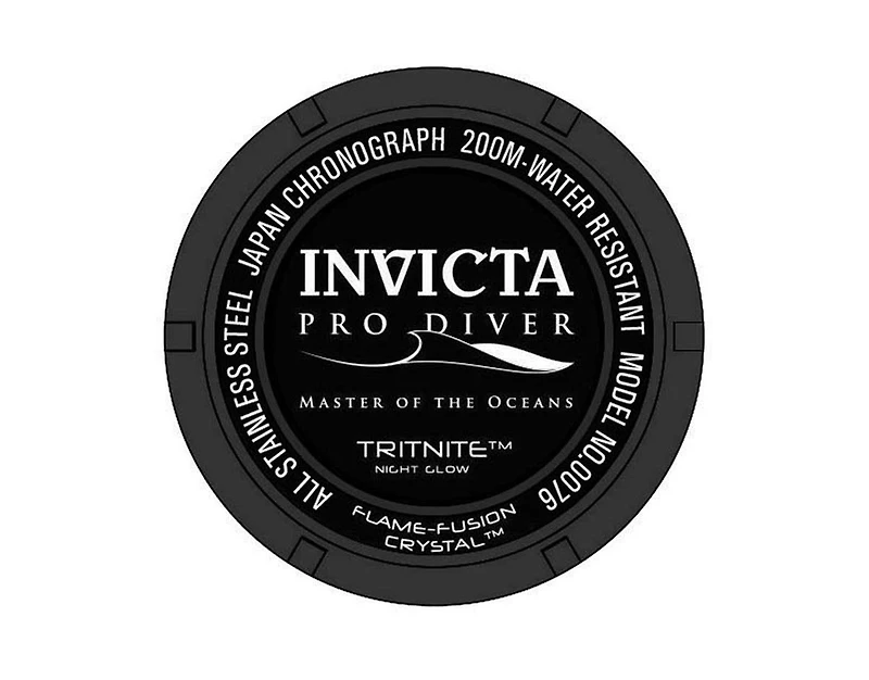 Invicta Men's Pro Diver Quartz Chronograph Dial Watch