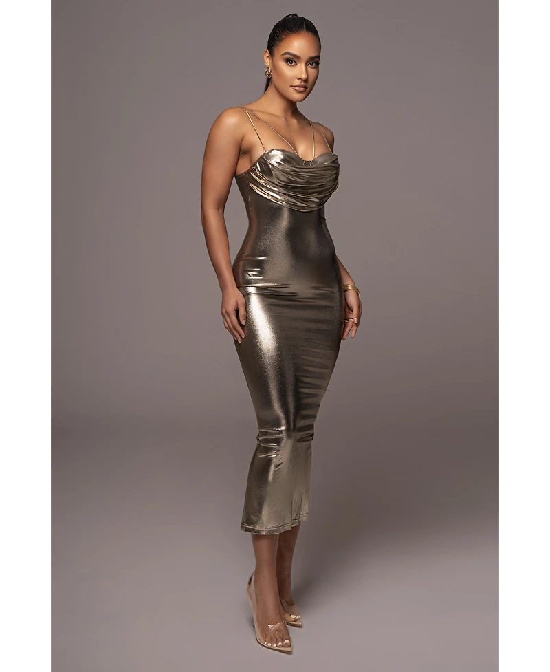 Jluxlabel Women's Visions Of You Midi Dress