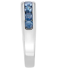 Effy Collection Blue Diamond Ring (1 ct. t.w.) in 14K White Gold