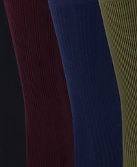 Lauren Ralph Women's 4-Pack Mesh Sheer Trouser Socks