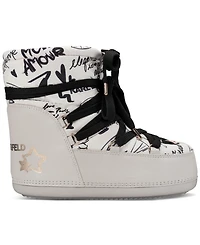 Karl Lagerfeld Paris Women's Pavan Ikonic Moon Boots