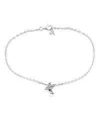 American West Jewelry Sterling Silver Hummingbird Anklet