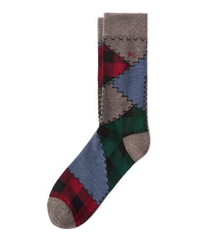 Polo Ralph Lauren Women's Patchwork Crew Socks