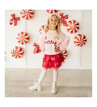 Sweet Wink Little and Big Girls Bedazzled Coquette Tights