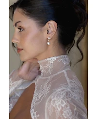 Untamed Petals Melody Pearl Drop Earrings