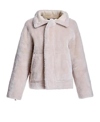 Julia & Stella by Maximilian Women's Sherpa Jacket
