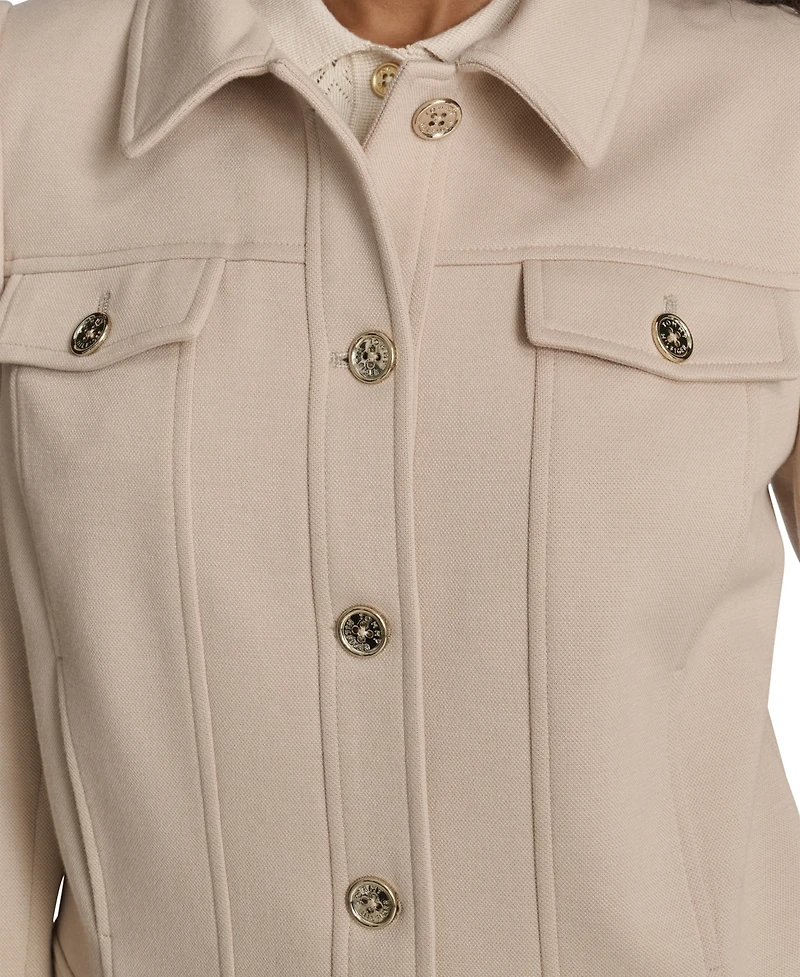 Tommy Hilfiger Women's Point Collar Trucker Jacket