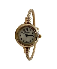 Olivia Pratt Pack #2 3-Pack Fashion Analog Bangle Cuff Wrist Bracelet Wire Bangle Women Watch