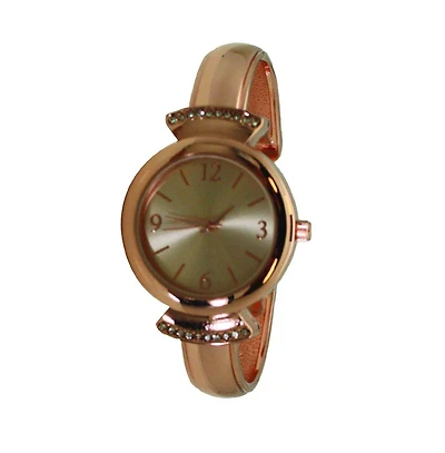 Olivia Pratt Rose Gold Olivia Pratt Classic Every Day Metal Bangle Watch