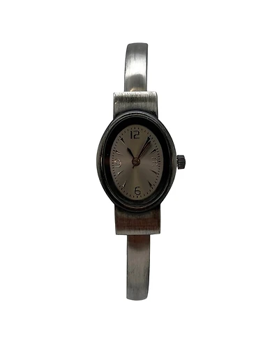 Olivia Pratt Dark Grey Small and Minimalist Every Day Bangle Women Watch