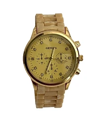 Olivia Pratt Beigee Bold Analog Women Watch