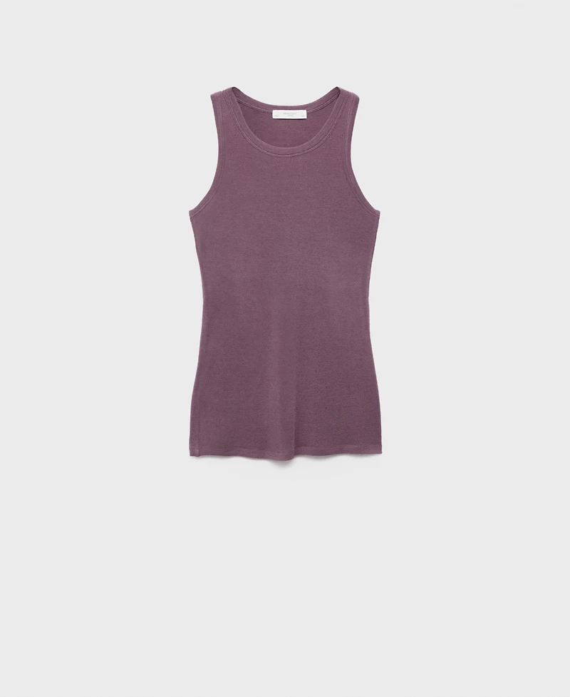 Mango Women's Cashmere Pajama Top