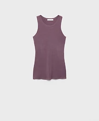 Mango Women's Cashmere Pajama Top