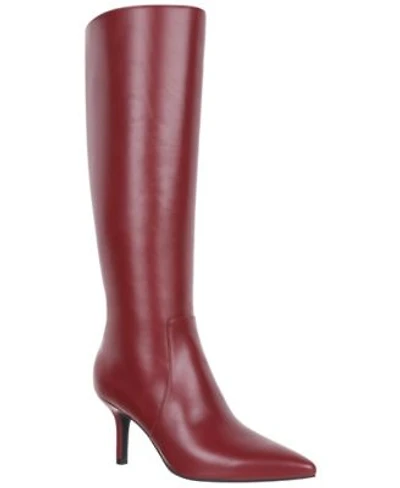 I.N.C. International Concepts Womens Mckennaa Pointy Toe Boots Macys Exclusive Regular Wide Calf Extra Wide Calf