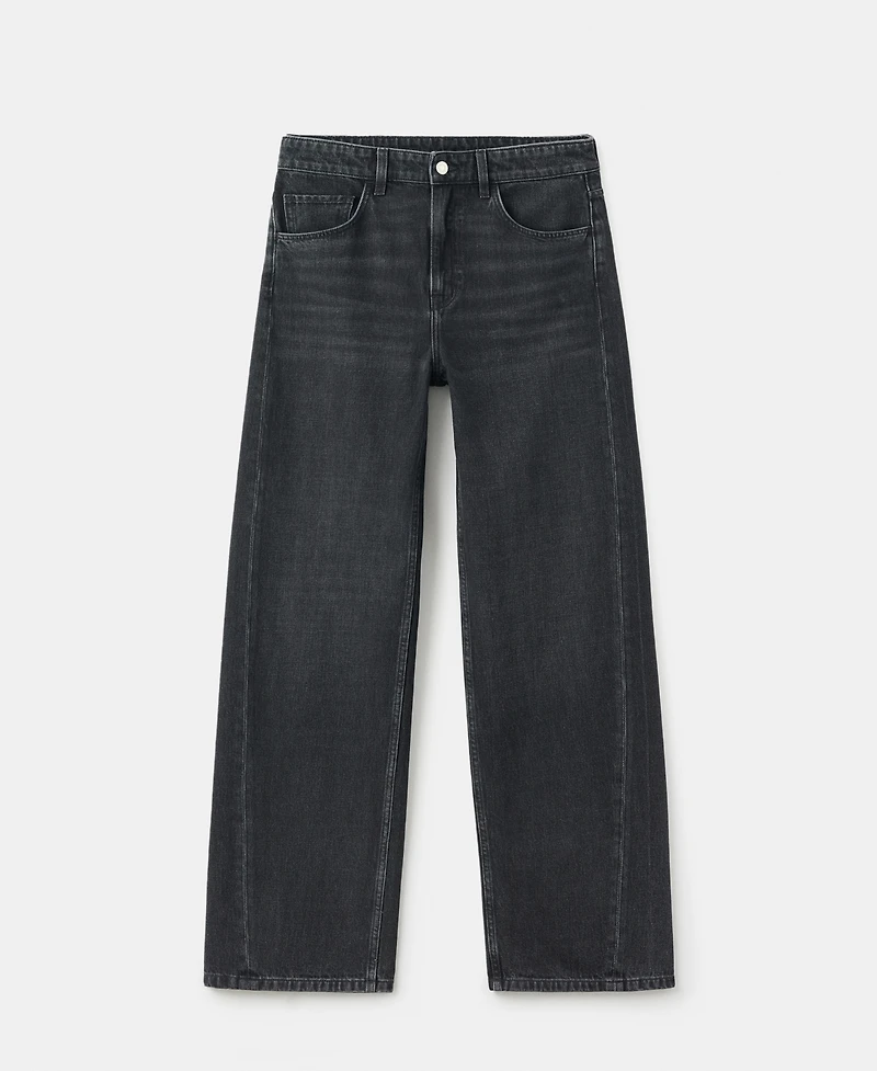 Mango Women's Mid-Rise Balloon Jeans