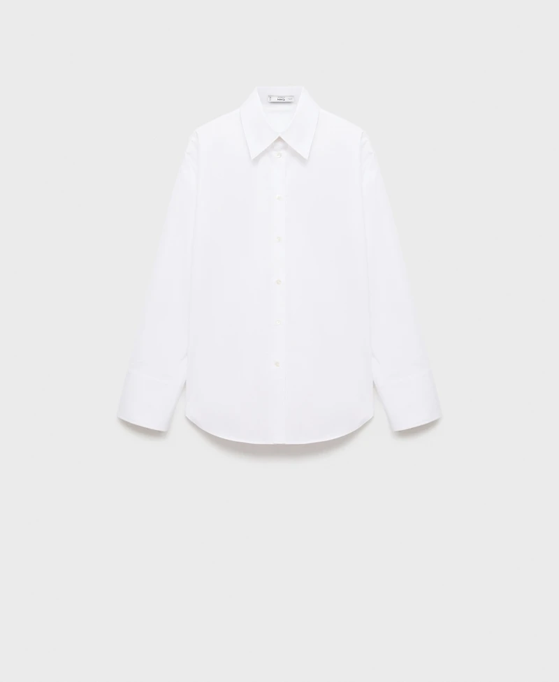 Mango Women's Oversize Poplin Shirt