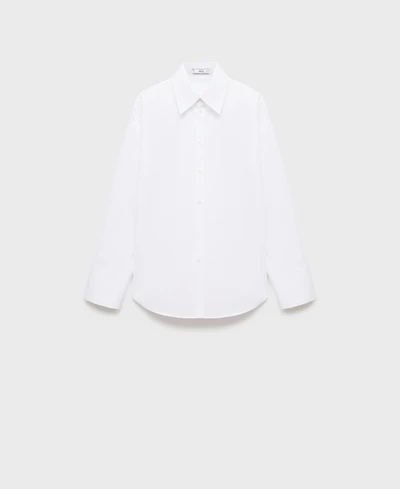 Mango Women's Oversize Poplin Shirt