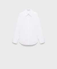 Mango Women's Oversize Poplin Shirt