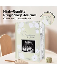 KeaBabies Pregnancy Journal, Announcements, 80 Pages Hard Cover Book For Mom To Be Gift